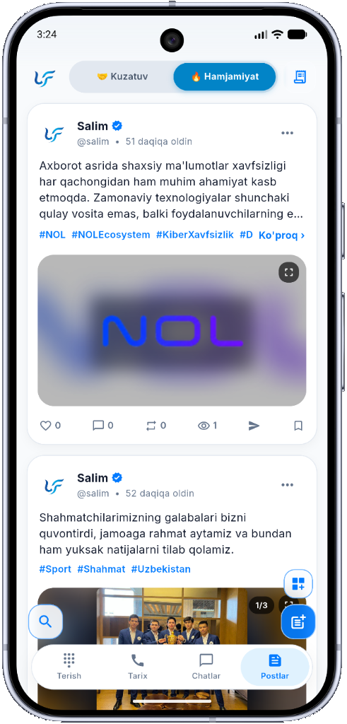Oldingi ekran